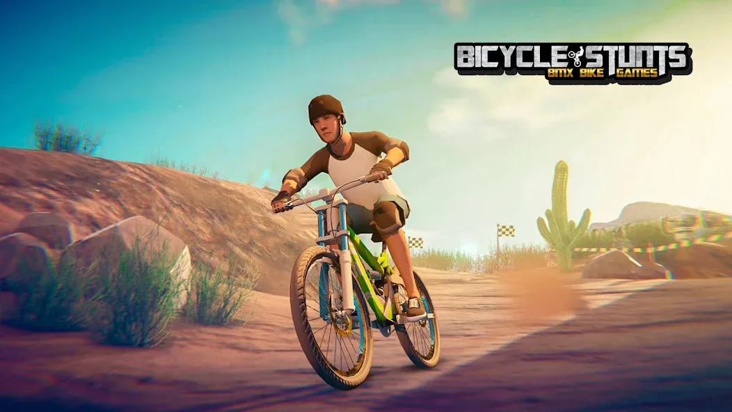 Bicycle Stunts: BMX Bike Games МОД/Взлом [Меню, Бесконечные монеты и Открытые уровни] Screenshot 4