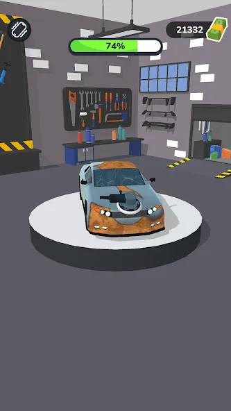 Car Master 3D (Кар Мастер 3D) МОД/Взлом [Бесконечные деньги, Монеты и Мега MOD] Screenshot 1