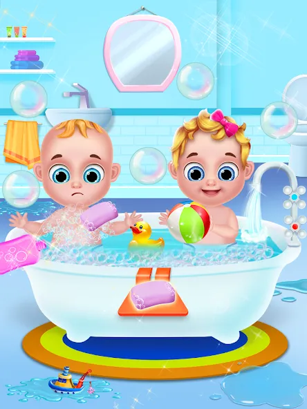 Mom Babysitting Game МОД/Взлом [Меню, Бесконечные монеты и Открытые уровни] Screenshot 4