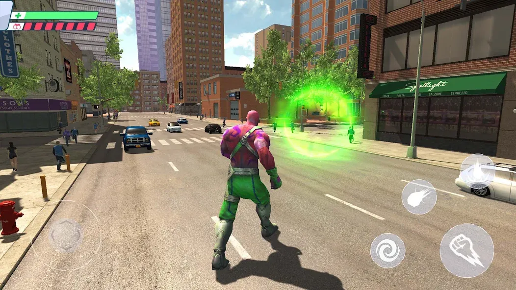 Super City Heroes:Super Battle (упер Герои Города) МОД/Взлом [Деньги, Монеты и Меню MOD] Screenshot 1