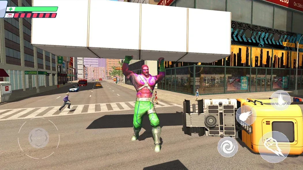 Super City Heroes:Super Battle (упер Герои Города) МОД/Взлом [Деньги, Монеты и Меню MOD] Screenshot 2