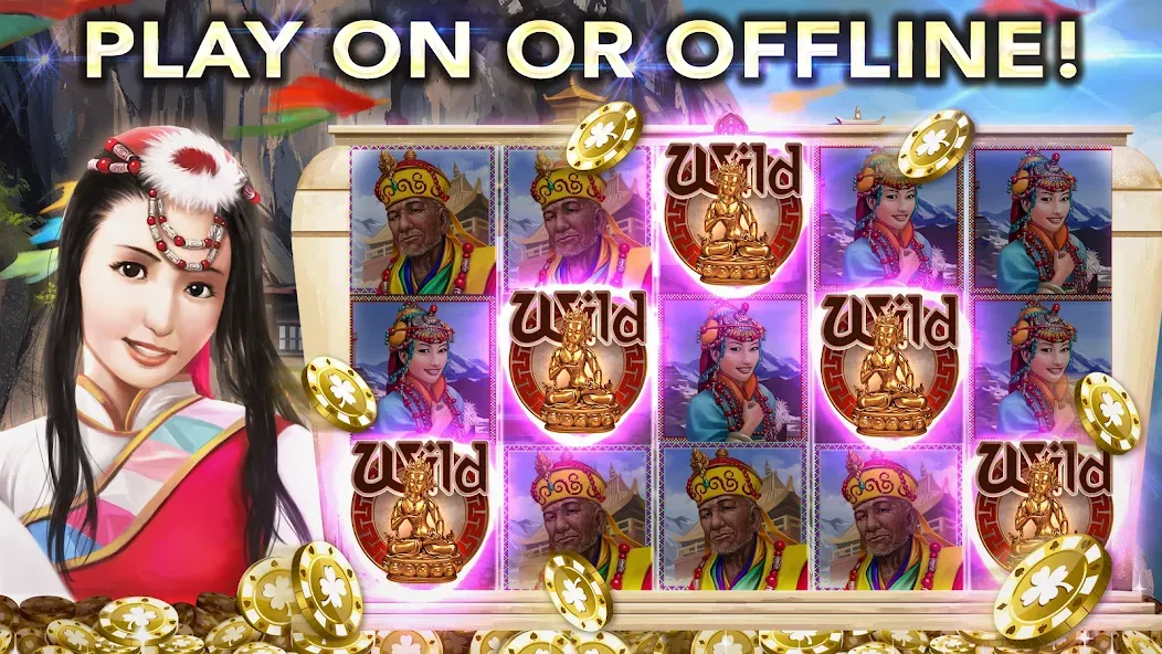 Fast Fortune Slots Games Spin МОД/Взлом [Меню, Бесконечные монеты и Открытые уровни] Screenshot 2