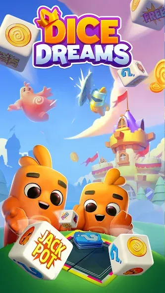 Dice Dreams™️ МОД/Взлом [Деньги, Монеты и Меню MOD] Screenshot 1