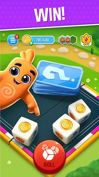 Dice Dreams™️ МОД/Взлом [Деньги, Монеты и Меню MOD] Screenshot 4