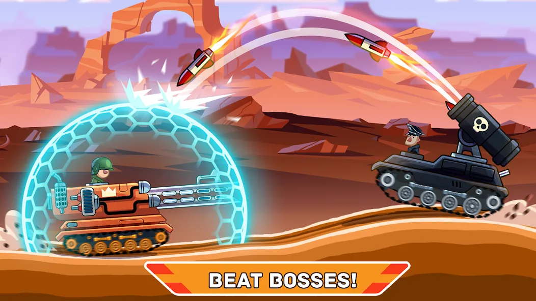Hills of Steel (Хиллс оф Стил) МОД/Взлом [Бесконечные деньги, Монеты и Мега MOD] Screenshot 2