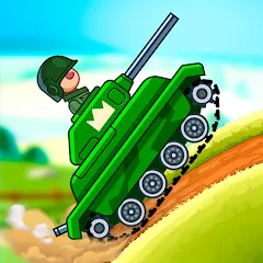 Скачать Hills of Steel Взлом на много денег и кристаллов на Андроид бесплатно