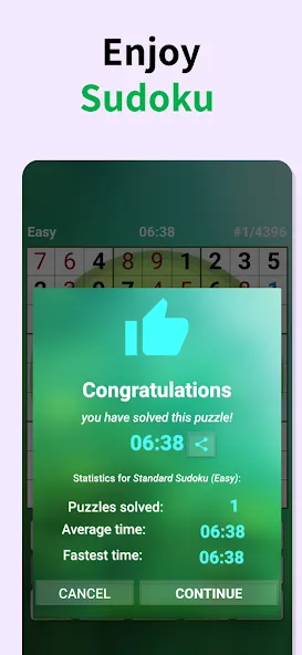 Sudoku offline (Судоку оффлайн) МОД/Взлом [Бесконечные деньги, Монеты и Мега MOD] Screenshot 5
