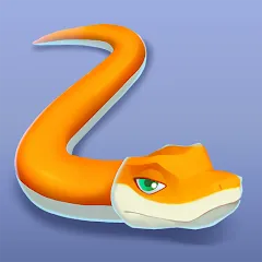 Скачать Взломанная Snake Rivals - Fun Snake Game (Бессмертие и много денег) на Андроид