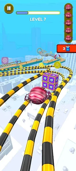 Rolling Balls 3D (Гоинг Боллс 3Д) МОД/Взлом [Много денег, Монет и Все открыто] Screenshot 1