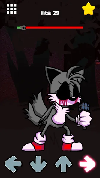 Horror Sonik.EXE v2 FNF Mod МОД/Взлом [Меню, Бесконечные монеты и Открытые уровни] Screenshot 3