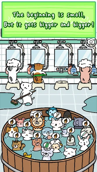 Animal Hot Springs МОД/Взлом [Деньги, Монеты и Меню MOD] Screenshot 2