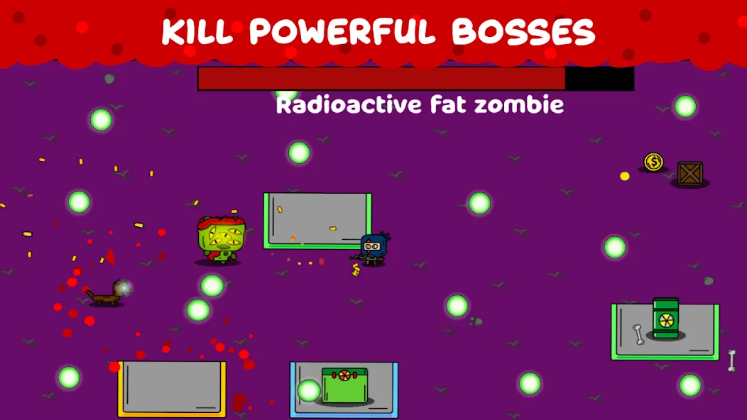 Zombie Loop - Shooter survival (Зомби Луп) МОД/Взлом [Много денег, Монет и Все открыто] Screenshot 3