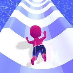 Скачать Waterpark Super Slide Взлом (Много денег и без рекламы) на Android