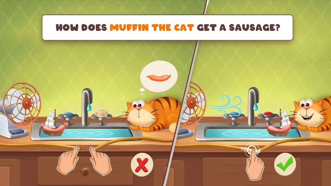 Brain quiz: Tricky puzzle МОД/Взлом [Бесконечные деньги, Монеты и Мега MOD] Screenshot 2