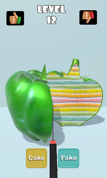 Cake or Fake Challenge! МОД/Взлом [Меню, Бесконечные монеты и Открытые уровни] Screenshot 1