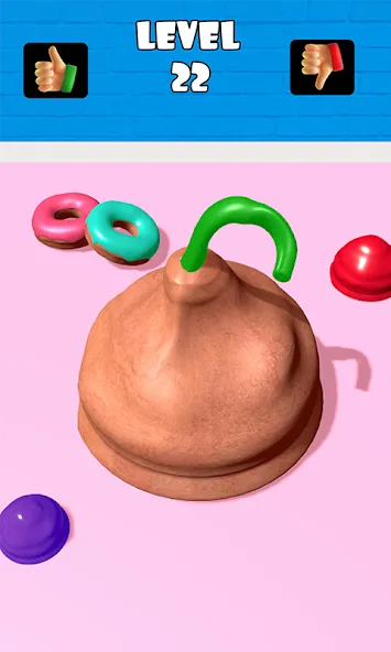 Cake or Fake Challenge! МОД/Взлом [Меню, Бесконечные монеты и Открытые уровни] Screenshot 2