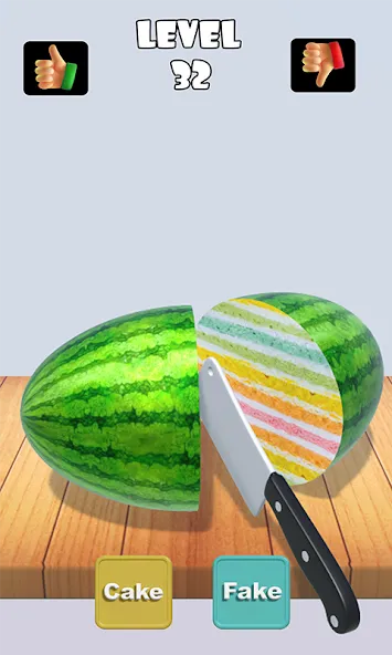 Cake or Fake Challenge! МОД/Взлом [Меню, Бесконечные монеты и Открытые уровни] Screenshot 3