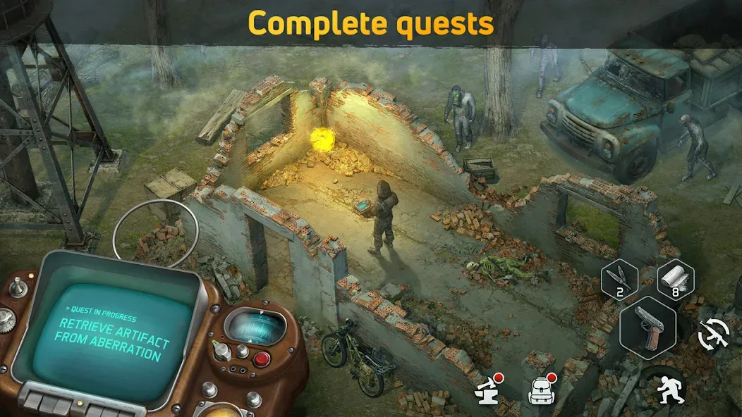 Dawn of Zombies: Survival Game (Доун оф Зомбис) МОД/Взлом [Бесконечные деньги, Монеты и Мега MOD] Screenshot 5