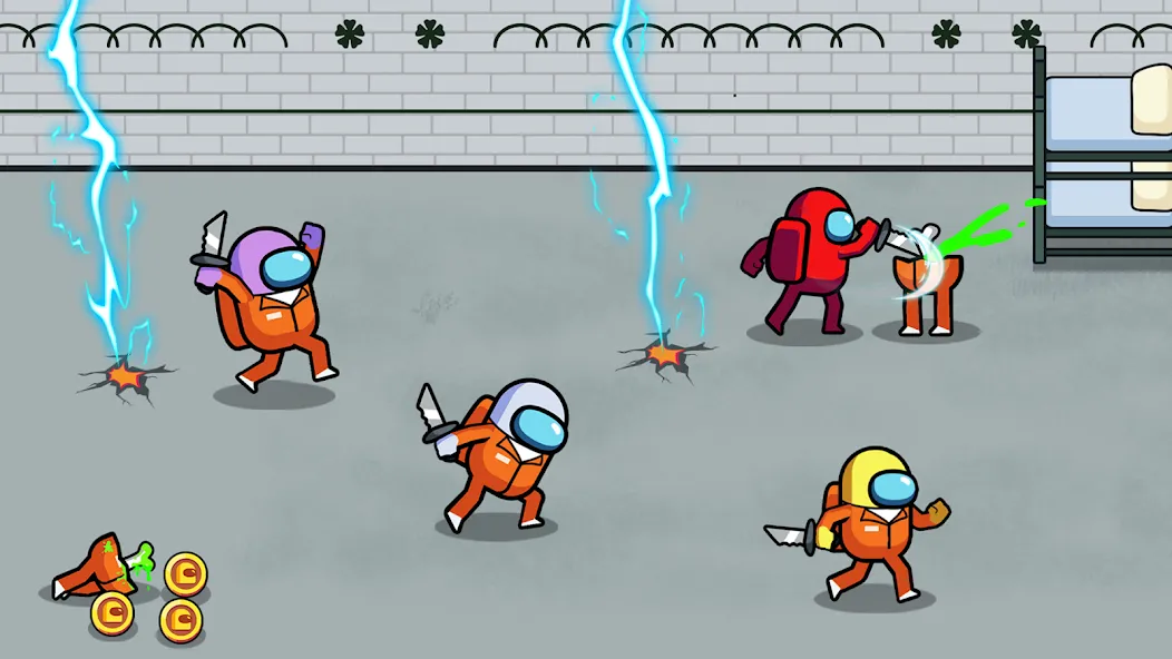 Survival 456 But It's Impostor МОД/Взлом [Много денег, Монет и Все открыто] Screenshot 5