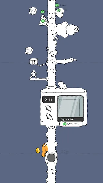 Tingus Goose - Weird Idle Game (Тингус Гус) МОД/Взлом [Бесконечные деньги, Монеты и Мега MOD] Screenshot 4
