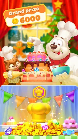 Sweet Candy Match: Puzzle Game (Свит Кэнди Матч) МОД/Взлом [Все открыто, Дополнительные деньги и Меню MOD] Screenshot 4
