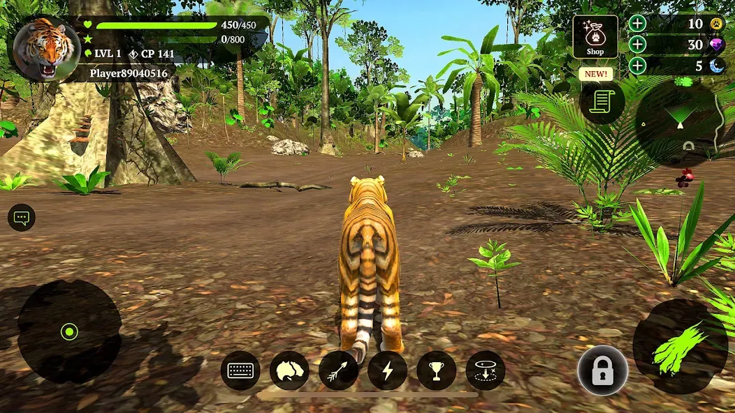 The Tiger (Зе Тигер) МОД/Взлом [Деньги, Монеты и Меню MOD] Screenshot 1