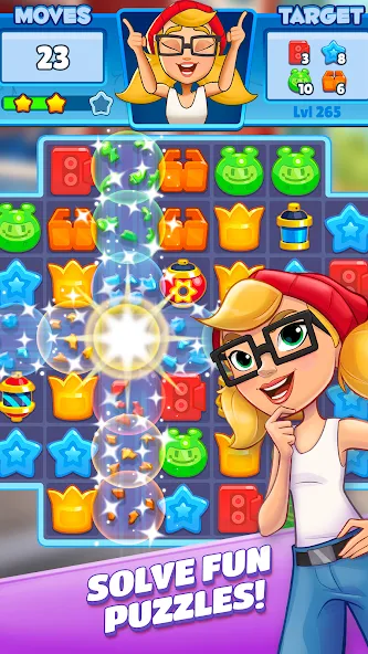 Subway Surfers Match (Сабвей Серферс Матч) МОД/Взлом [Деньги, Монеты и Меню MOD] Screenshot 1