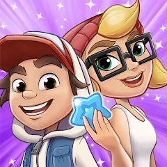 Скачать Subway Surfers Match Взлом (много денег) на Андроид бесплатно