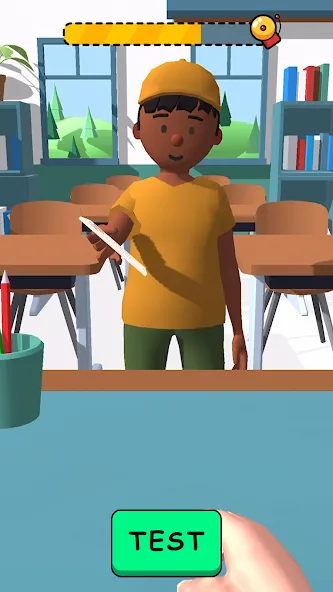 Teacher Simulator: School Days (Тичер Симулятор) МОД/Взлом [Деньги, Монеты и Меню MOD] Screenshot 1