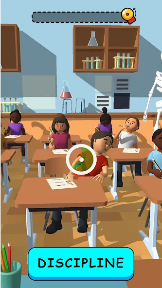 Teacher Simulator: School Days (Тичер Симулятор) МОД/Взлом [Деньги, Монеты и Меню MOD] Screenshot 4