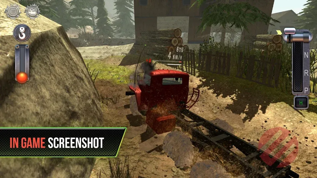 Truck Simulator OffRoad 4 МОД/Взлом [Меню, Бесконечные монеты и Открытые уровни] Screenshot 5
