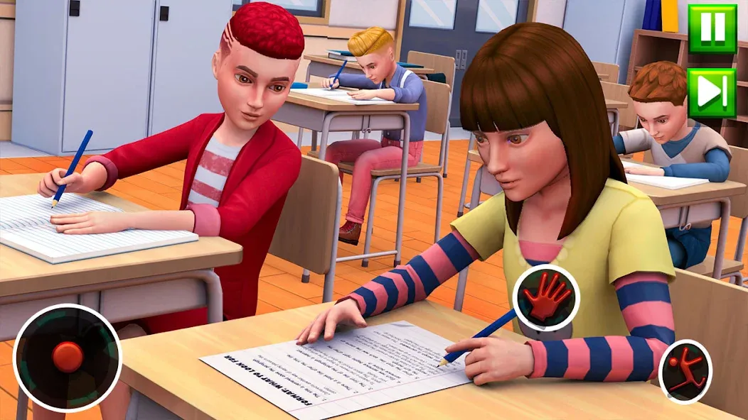 High School Teacher Sim Games МОД/Взлом [Много монет, Открытые уровни и Мега MOD] Screenshot 2