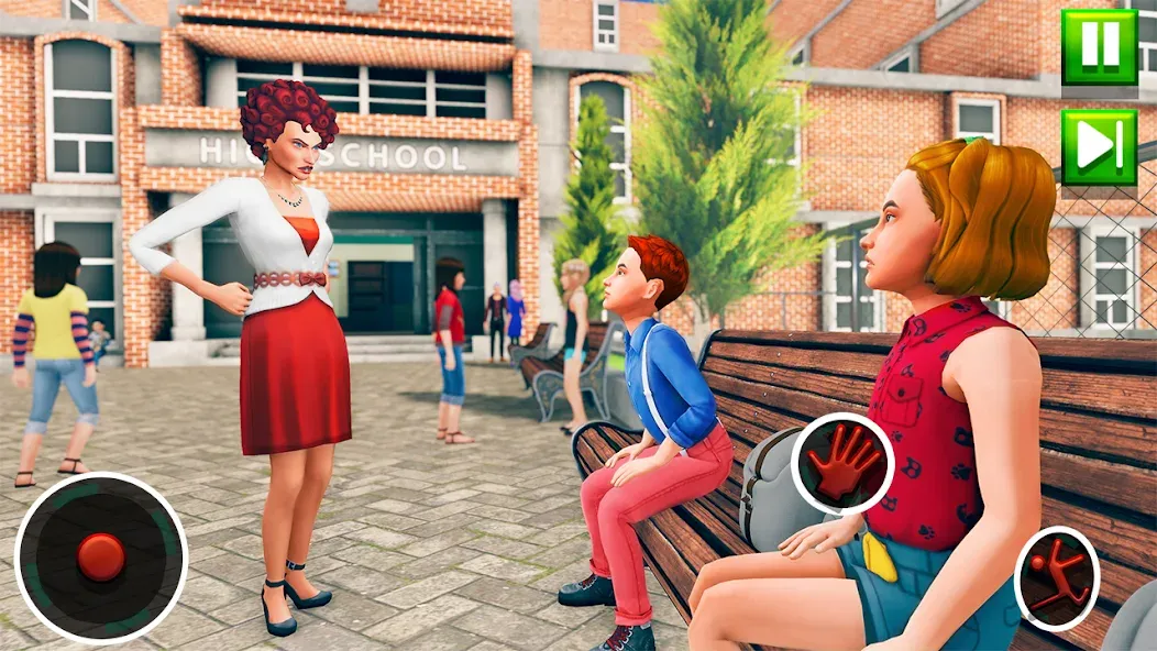 High School Teacher Sim Games МОД/Взлом [Много монет, Открытые уровни и Мега MOD] Screenshot 4