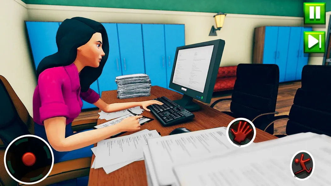 High School Teacher Sim Games МОД/Взлом [Много монет, Открытые уровни и Мега MOD] Screenshot 5