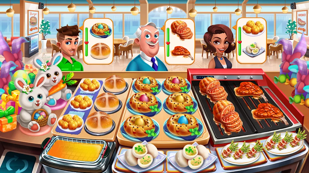 Cooking Seaside - Beach Food (Кукинг Сидсайд) МОД/Взлом [Бесконечные деньги, Монеты и Мега MOD] Screenshot 3