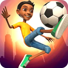 Скачать Взломанная Kickerinho World (много денег) на Андроид