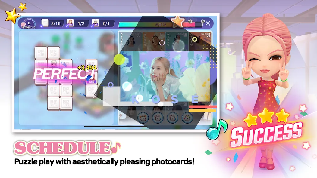 BLACKPINK THE GAME (БЛЭКПИНК ЗЕ ГЕЙМ) МОД/Взлом [Много денег, Монет и Все открыто] Screenshot 4
