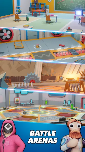 Gang Battle Party: Animals 3D МОД/Взлом [Меню, Бесконечные монеты и Открытые уровни] Screenshot 5