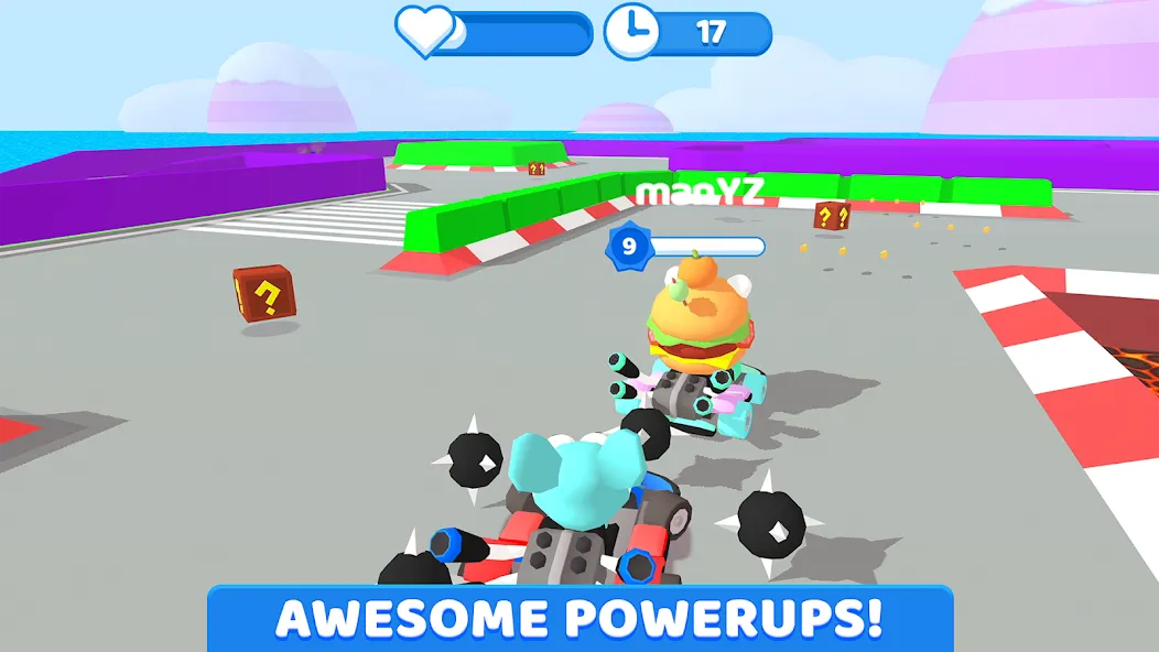 SmashKarts.io МОД/Взлом [Меню, Бесконечные монеты и Открытые уровни] Screenshot 2