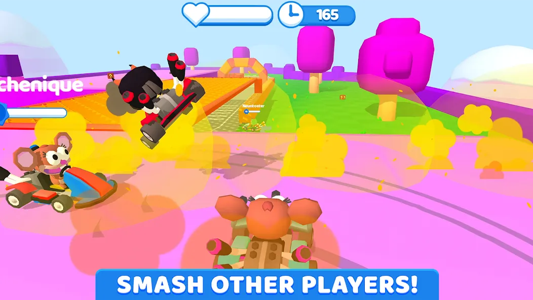 SmashKarts.io МОД/Взлом [Меню, Бесконечные монеты и Открытые уровни] Screenshot 3