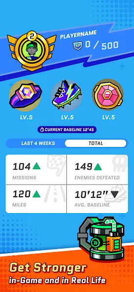 Run Legends: Make fitness fun! (Ран легенды) МОД/Взлом [Много денег, Монет и Все открыто] Screenshot 4