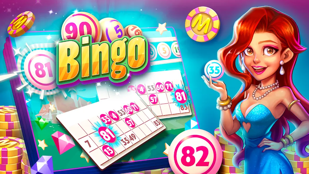 MundiGames: Bingo Slots Casino (Мундийуэгос) МОД/Взлом [Бесконечные деньги, Монеты и Мега MOD] Screenshot 4