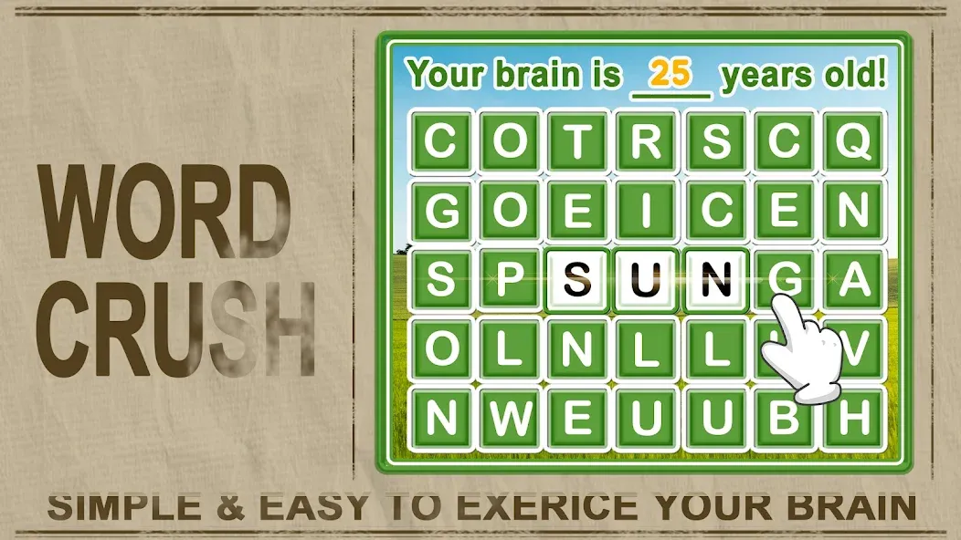 Word Crush - Fun Puzzle Game (Уорд Краш) МОД/Взлом [Много монет, Открытые уровни и Мега MOD] Screenshot 1