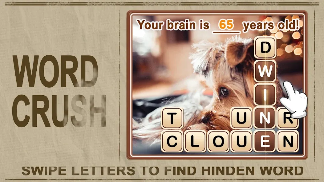 Word Crush - Fun Puzzle Game (Уорд Краш) МОД/Взлом [Много монет, Открытые уровни и Мега MOD] Screenshot 2