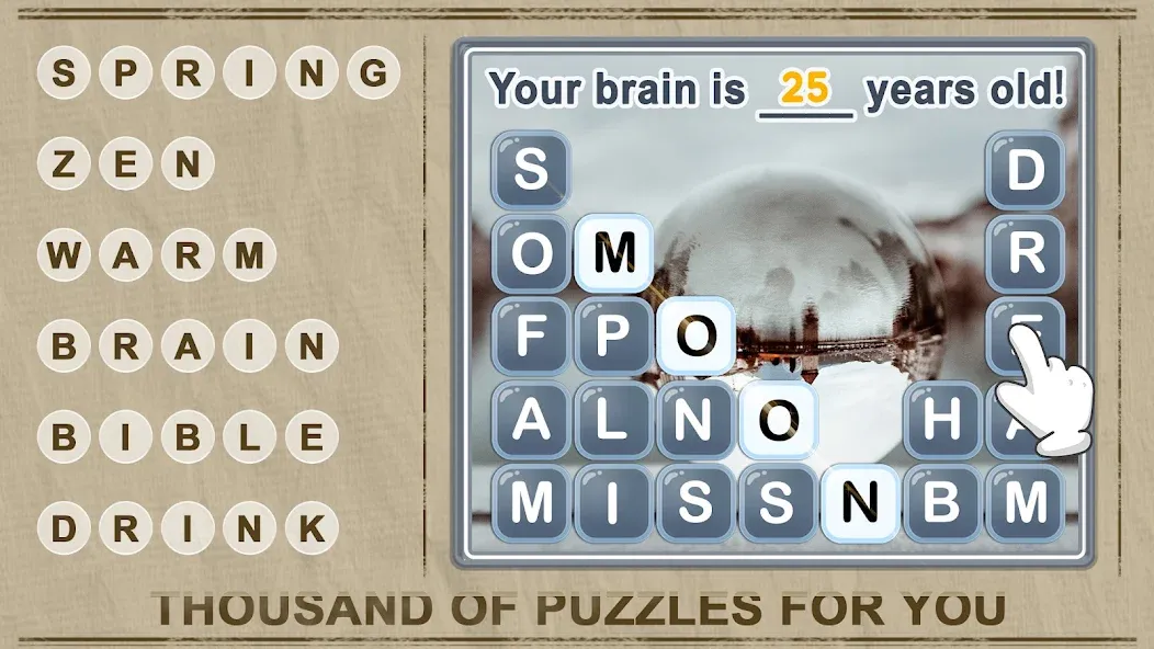 Word Crush - Fun Puzzle Game (Уорд Краш) МОД/Взлом [Много монет, Открытые уровни и Мега MOD] Screenshot 3