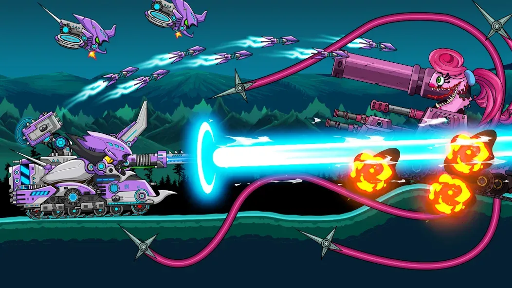 Tank Combat: War Battle (Танковый бой) МОД/Взлом [Бесконечные деньги, Монеты и Мега MOD] Screenshot 2