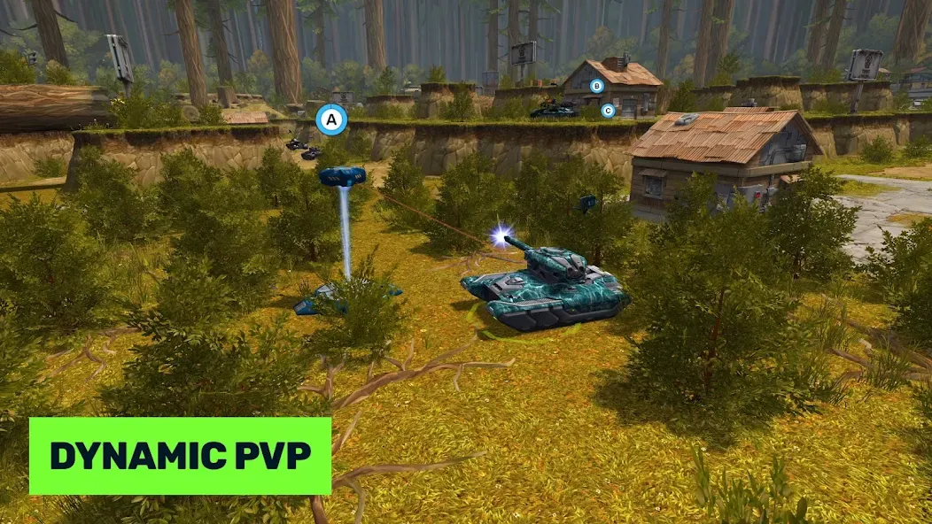Tanki Online МОД/Взлом [Меню, Бесконечные монеты и Открытые уровни] Screenshot 2
