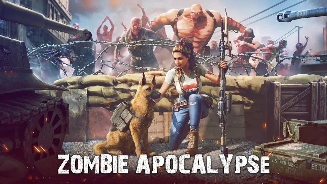 Dead Empire: Zombie War (Дед Эмпайр) МОД/Взлом [Много монет, Открытые уровни и Мега MOD] Screenshot 2