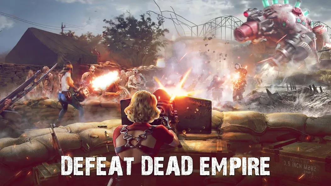 Dead Empire: Zombie War (Дед Эмпайр) МОД/Взлом [Много монет, Открытые уровни и Мега MOD] Screenshot 5
