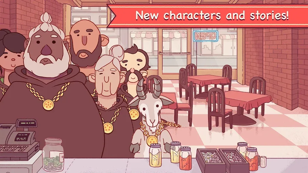 Good Pizza, Great Pizza МОД/Взлом [Деньги, Монеты и Меню MOD] Screenshot 5